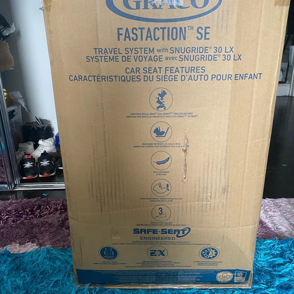 ‼️SOLD‼️Graco fast action travel system with SNUGRIDE 30 LX - Picture 4 of 5